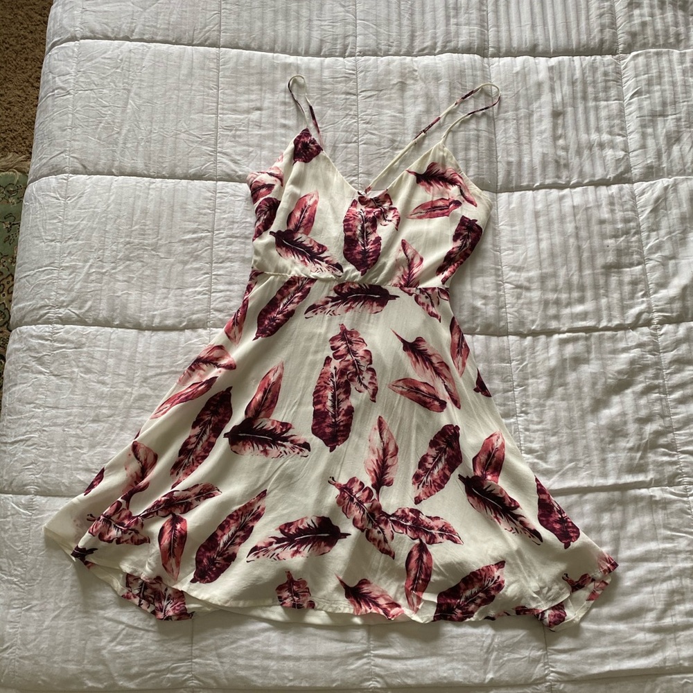 Forever 21 pink and white dress